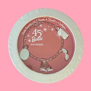 45th Barbie Anniversary Charm Bracelet